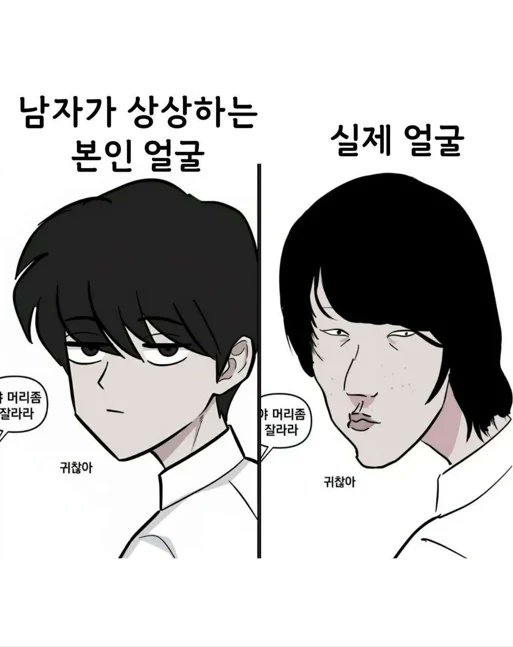 tokkihibiki's tweet photo. 남자분들 이거 맞나요???

← 남자가 상상하는 본인 얼굴
→ 실제 얼굴 https://t.co/c6r49Mh85g