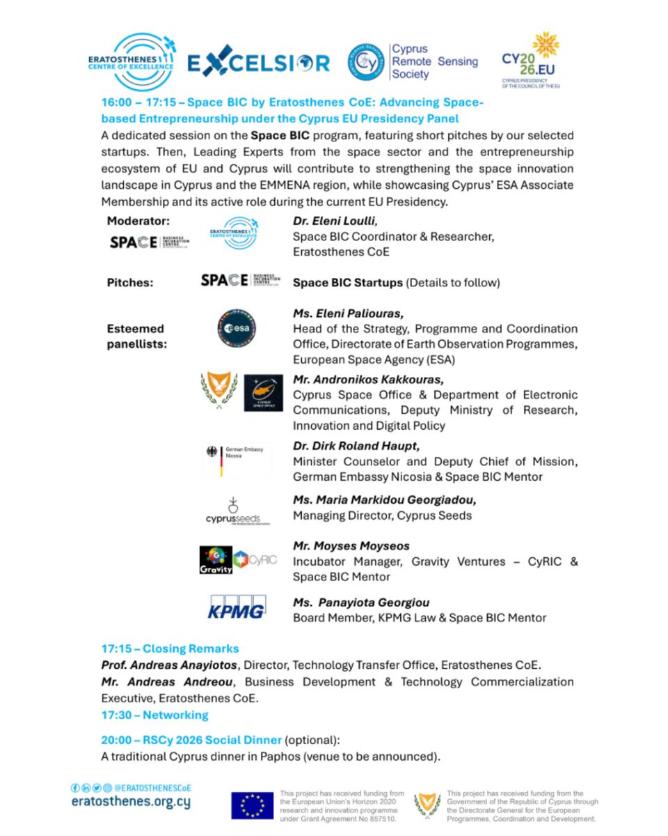 ERATOSTHENES Centre of Excellence tweet media