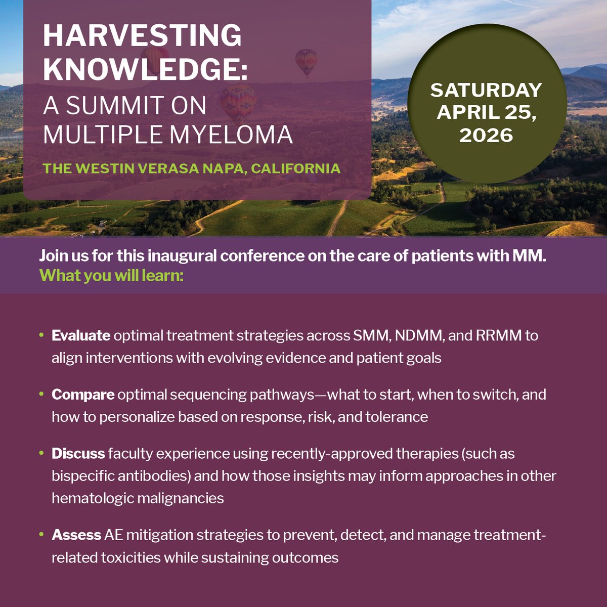 BioAscend's tweet image. Efficacy is only part of the equation.

At #MMSummit2026, faculty will share strategies to prevent, detect, and manage treatment-related toxicities, helping you mitigate adverse events while sustaining long-term outcomes.

 Support optimal and sustained #patientoutcomes through