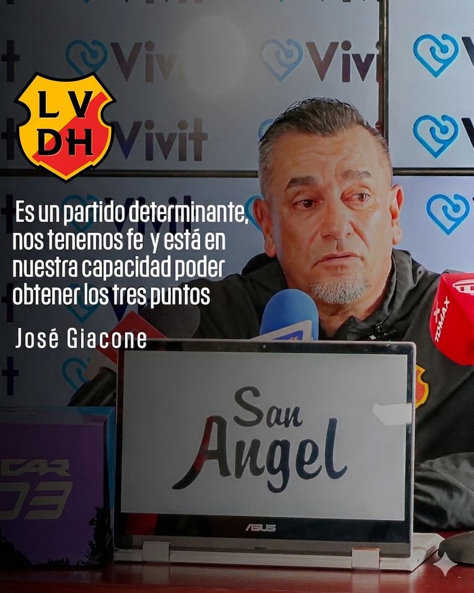 Siento al técnico muy tranquilo y confiado en su trabajo.

   Ojalá y así sea, un buen resultado en el Fello Meza, seria prácticamente la consolidación de un primer lugar siempre importante. 

    ¿ Que te parecen sus declaraciones ?

La Voz del Herediano