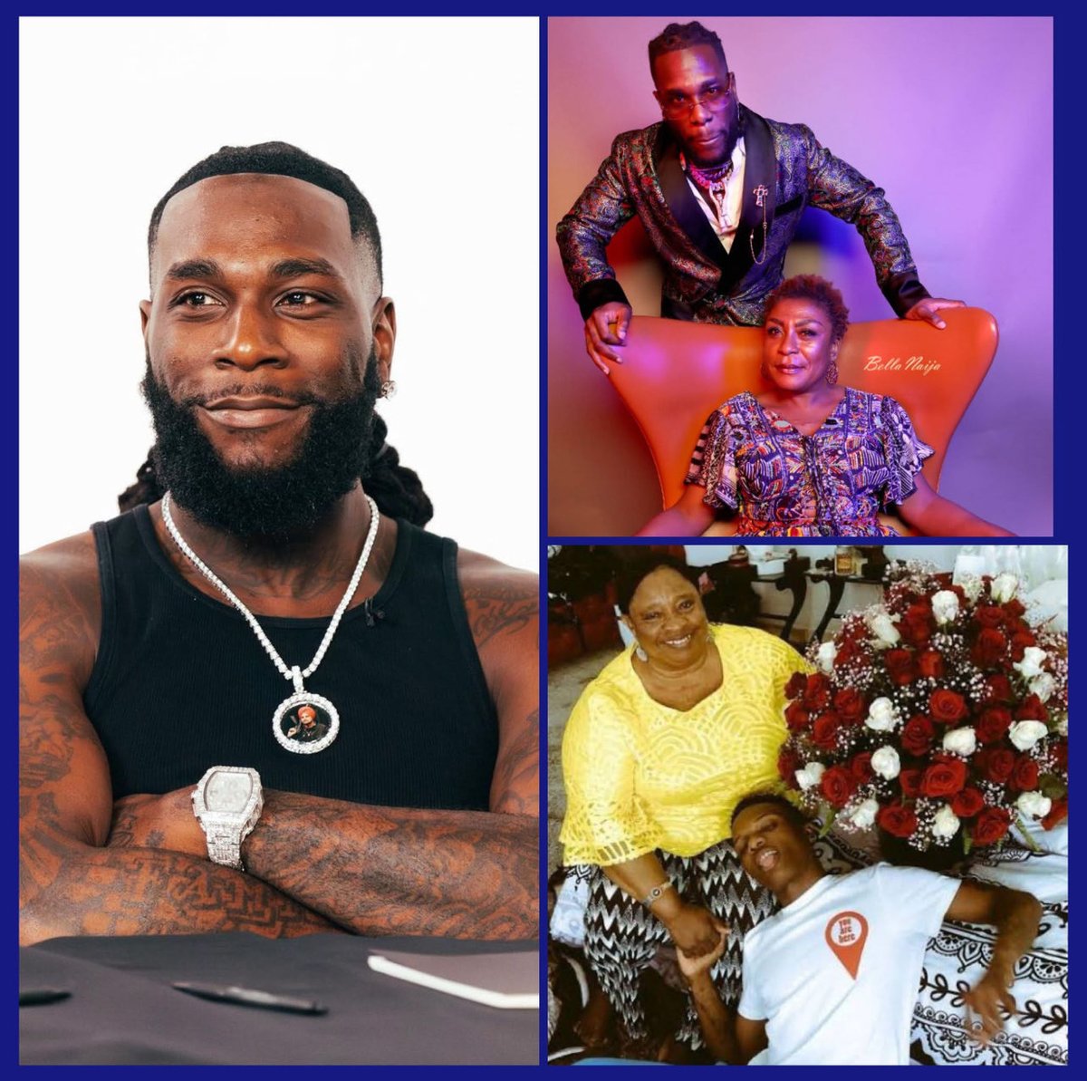 TRENDING 🚨‼️

Burna Boys reveals that contrary to the stories going around on social media, he bêat up DJ Tunez alone and his 10 bouncers only came to stop him from crîppling DJ Tunez. 
Burna has sw0rn that if he is lyîng, may God take his mother like he took Wizkid's mother