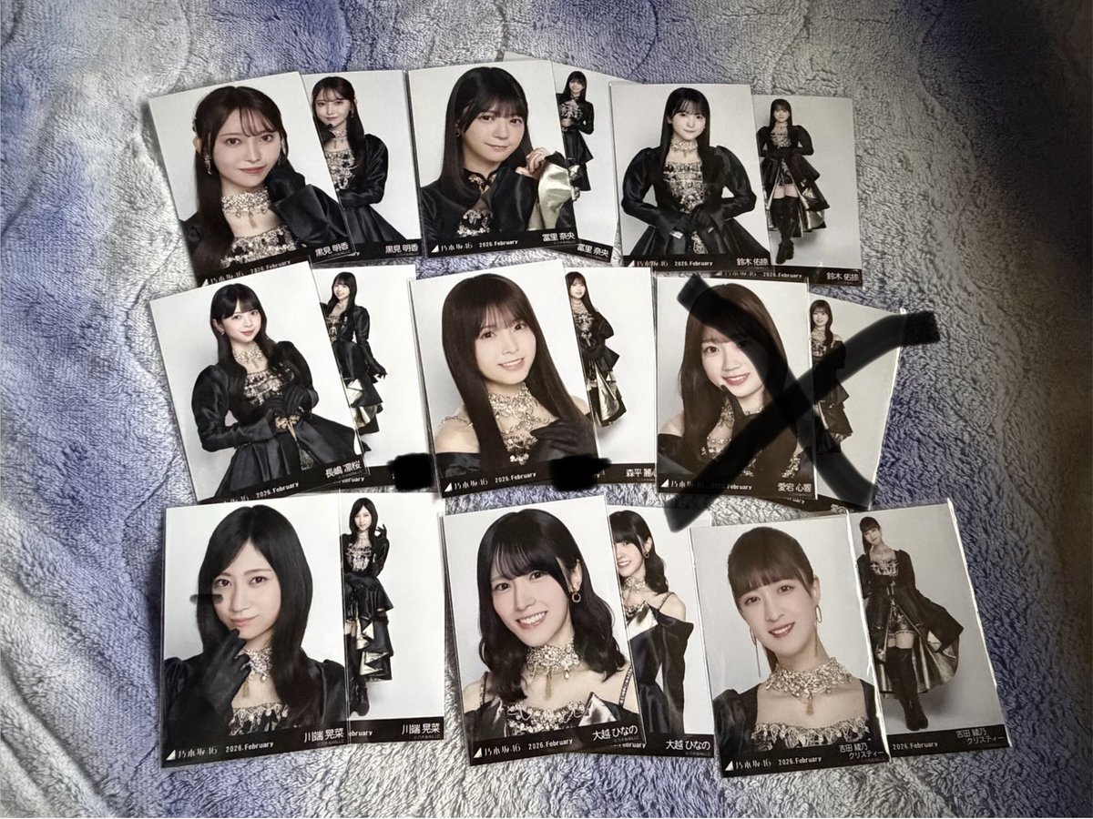 乃木坂生写真トレ垢 tweet media