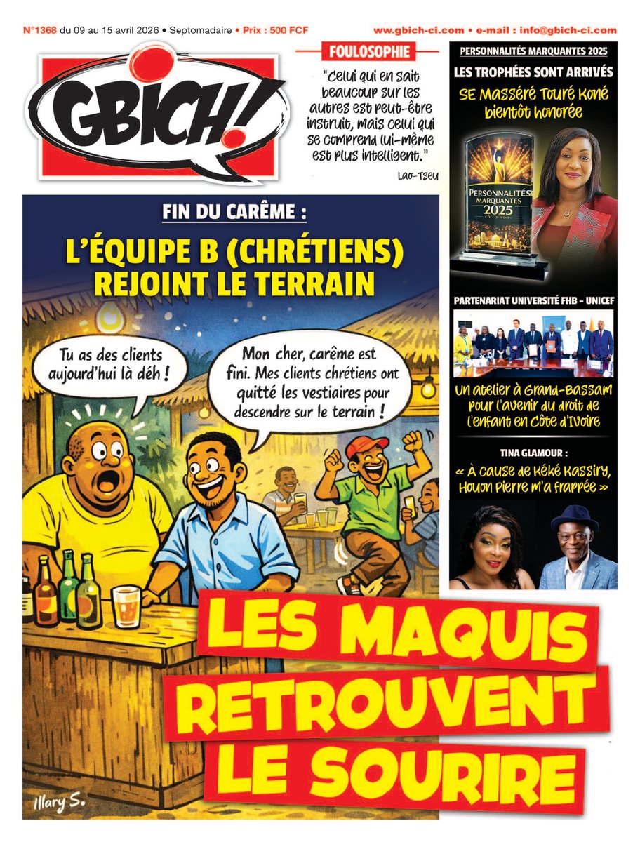 Gbich! le journal tweet media