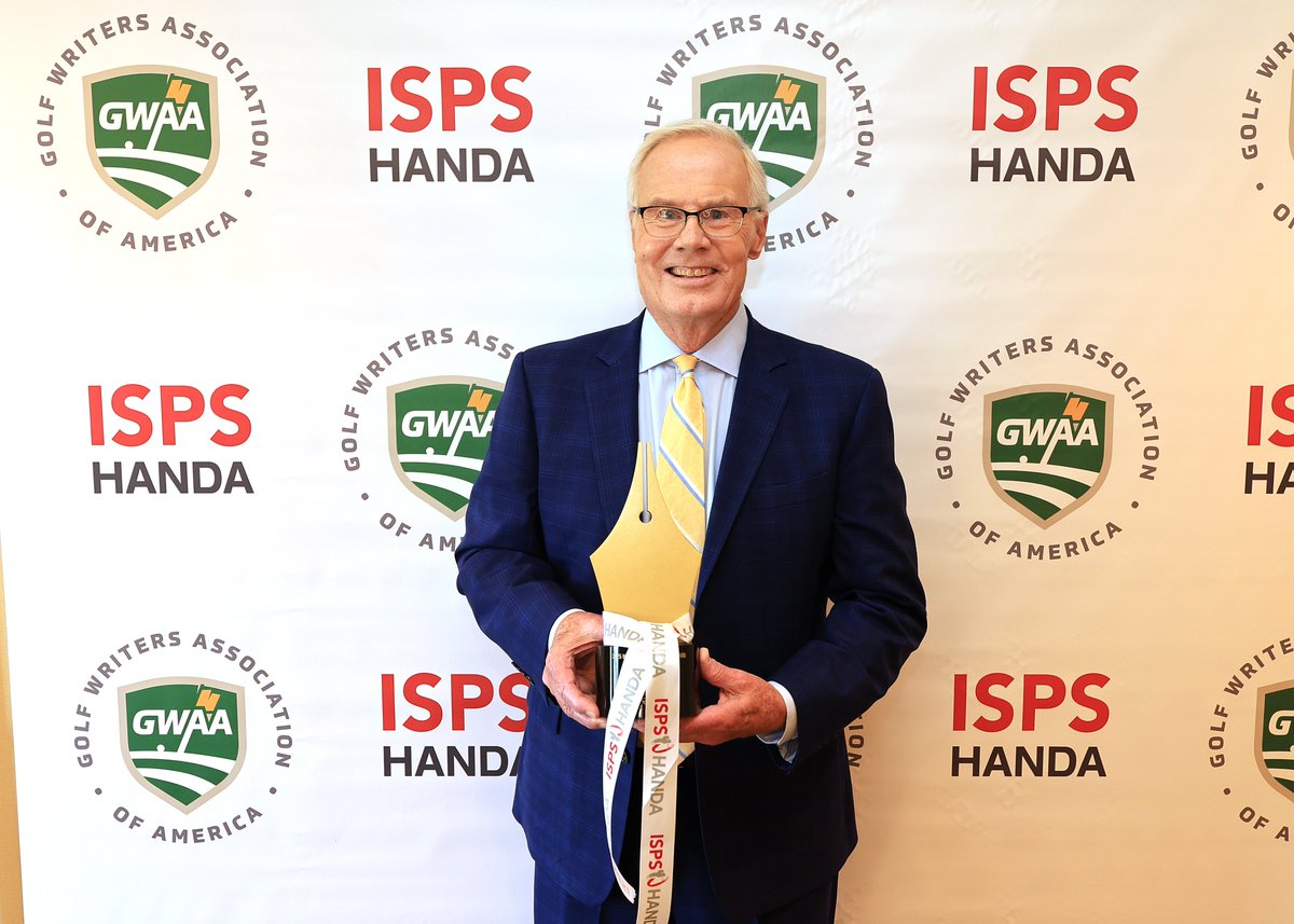 gwaa1946's tweet photo. Some photos from our @ISPSHanda GWAA Awards Dinner last night. Thanks to everyone for attending and special thanks to all of our sponsors and to our master of ceremonies extraordinaire @grantboone. Have a great Masters. https://t.co/avQA8qs7ZO