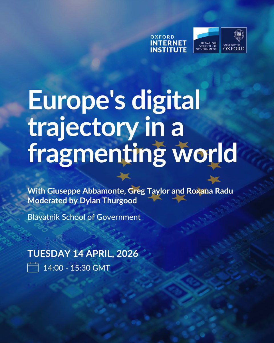 Oxford Internet Institute tweet media
