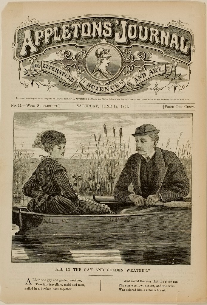 artisthomer's tweet image. "All in the gay and golden weather" #artbots #homer