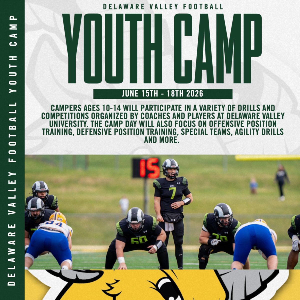 Delaware Valley University Football tweet media