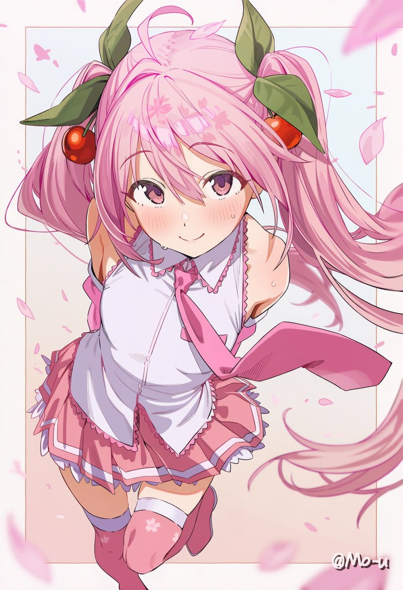 spmitarashi's tweet photo. 桜ミク
#初音ミク https://t.co/XoAs4ywdwB