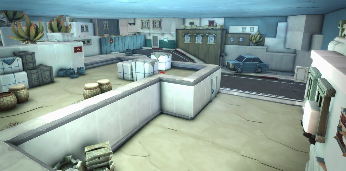 JVCom's tweet photo. Un joueur de World of Warcraft a recréé Dust2, la carte emblématique de Counter-Strike, directement dans le jeu !

Tout ça a été possible grâce au nouveau système de housing.

(via @woweden) https://t.co/uO9uaBGmbm
