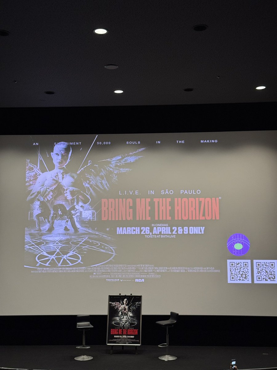 ktyk0211's tweet photo. BMTHの映画最高すぎだ。トークセッションにpale duskのdaidaiが登場して、作成の裏話も聞けてよかった。　#BMTHlive https://t.co/yUQaxLG1wr