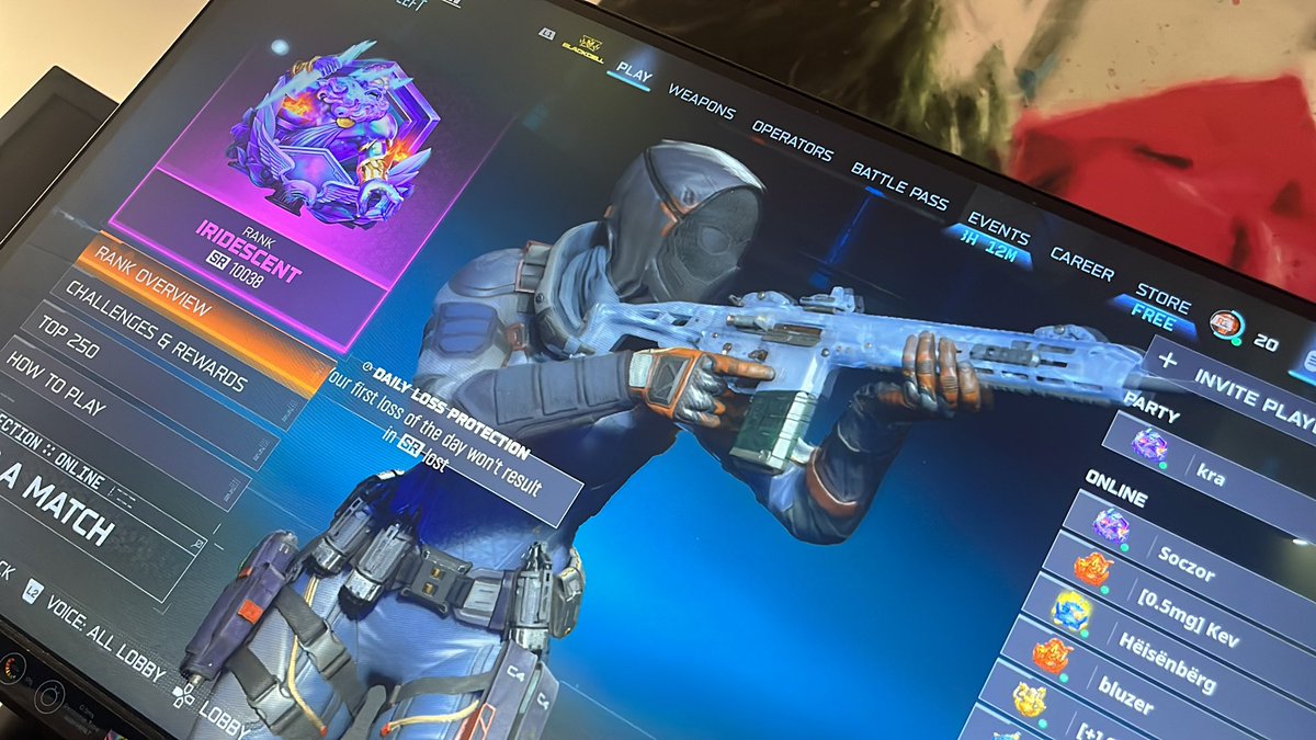 If anyone needs really cheap boost psn lmk.

Check my Tiktok for clips: vitalcod1