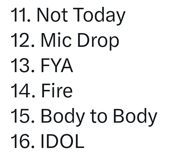 tina VA A VER A BTS tweet media