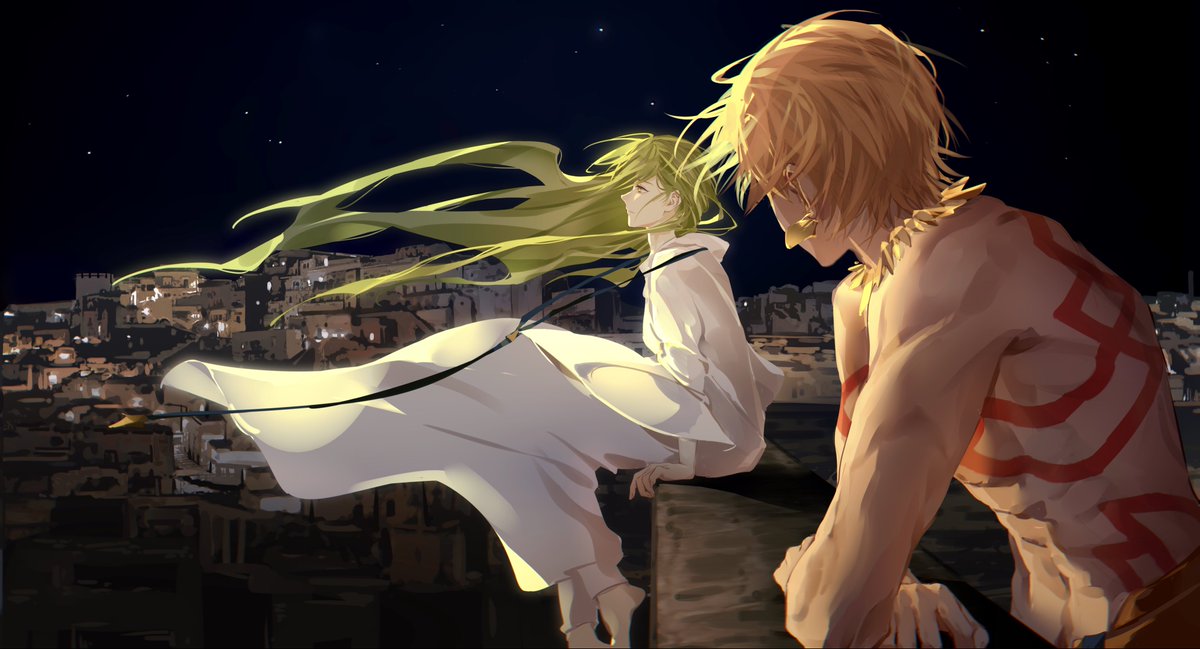 Emalfire0312's tweet photo. あの日、緑の幽霊を見た。
#ギルエル #fgo #strangefake https://t.co/1nugx8RU7R