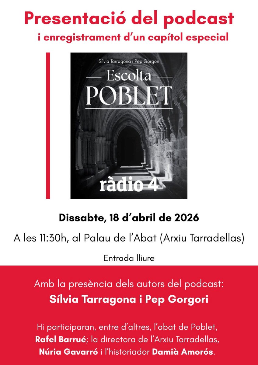 Arxiu Tarradellas (AMTM) tweet media