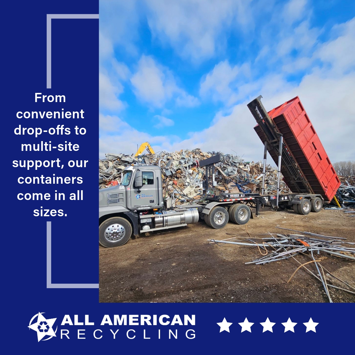 All American Recycling tweet media