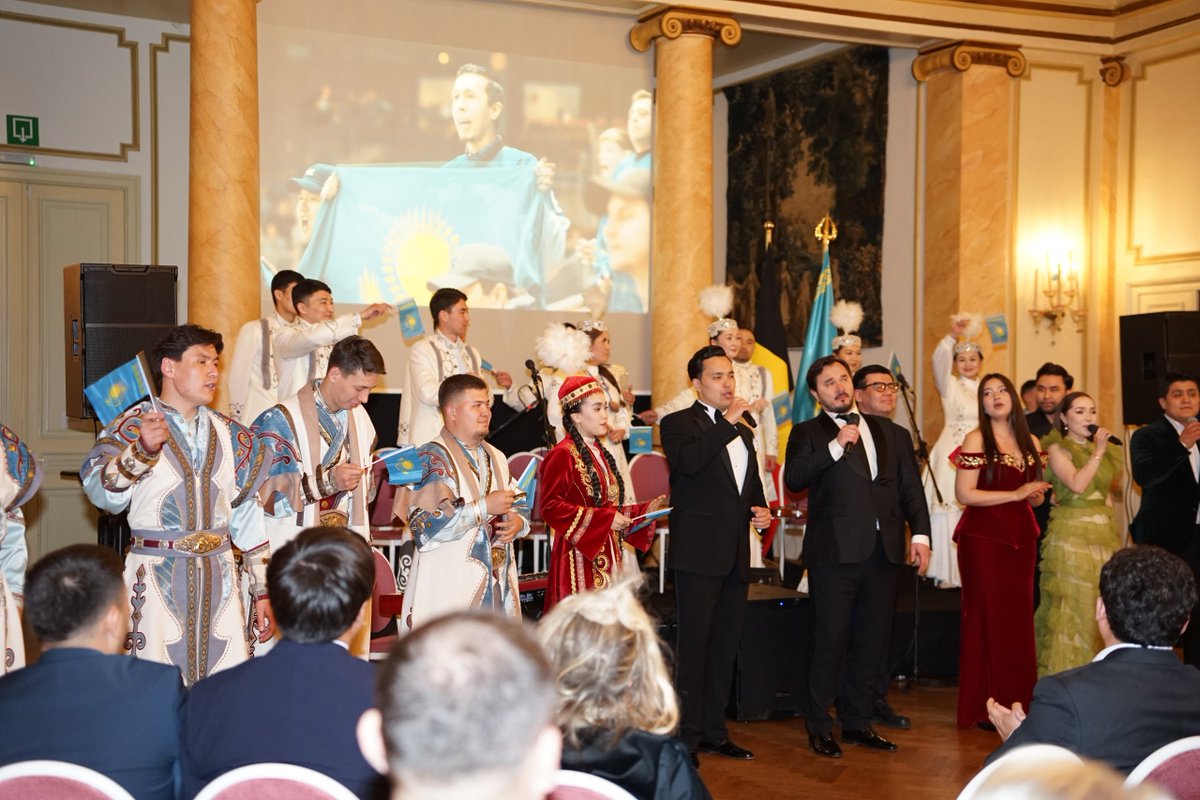 KazBrussels's tweet image. First-ever #ShanyraqFestBrussels launched in Belgium 🇰🇿🇧🇪!
Celebrating Kazakh culture while strengthening dialogue and cooperation with #Belgium &amp;amp; the #EU

🔗gov.kz/memleket/entit…