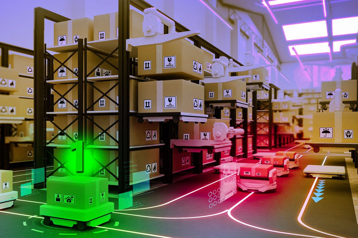 AI system learns to keep warehouse robot traffic running smoothly buff.ly/55WVU41