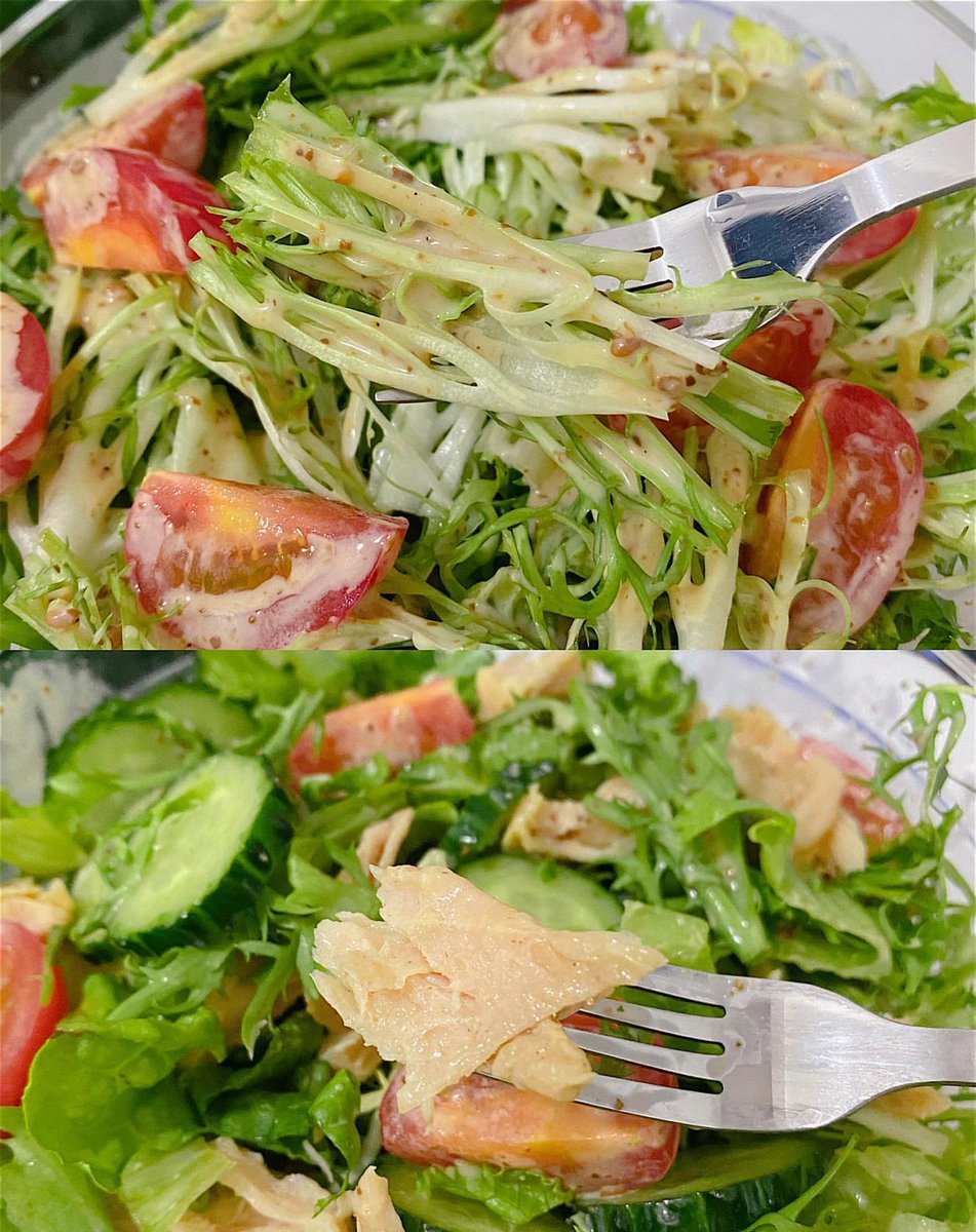 suanneaune's tweet photo. "Quick weekday lunch: Grilled chicken salad with fresh veggies + quinoa bowl  Fuel your day without the hassle!" https://t.co/0vTsdbn7XA