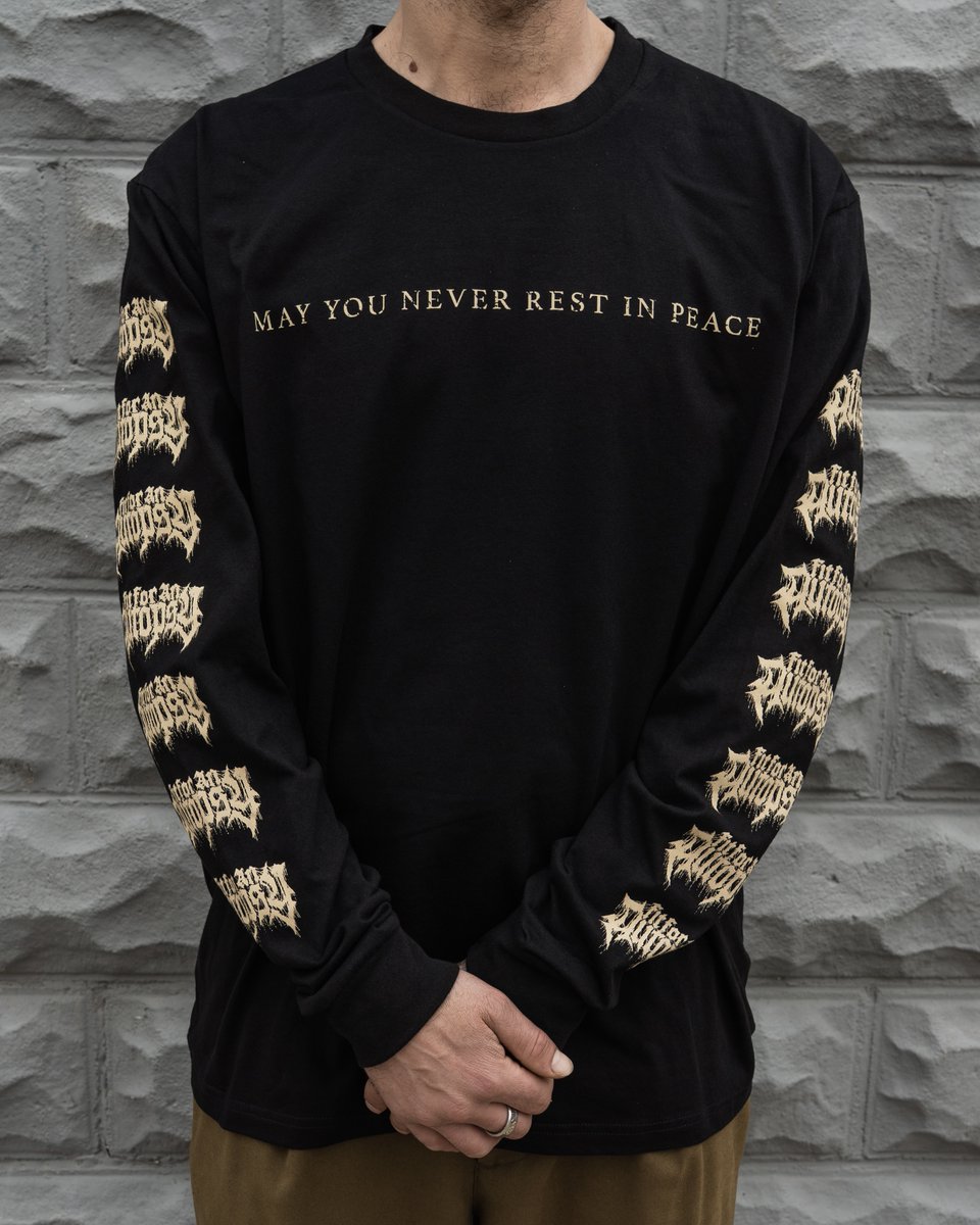 fitforanautopsy's tweet photo. MERCH DROP | THE WRETCH

Tees, long sleeves, hoodies. Grab yours now. https://t.co/QE1LtPPZNW https://t.co/PitfCjbKVX