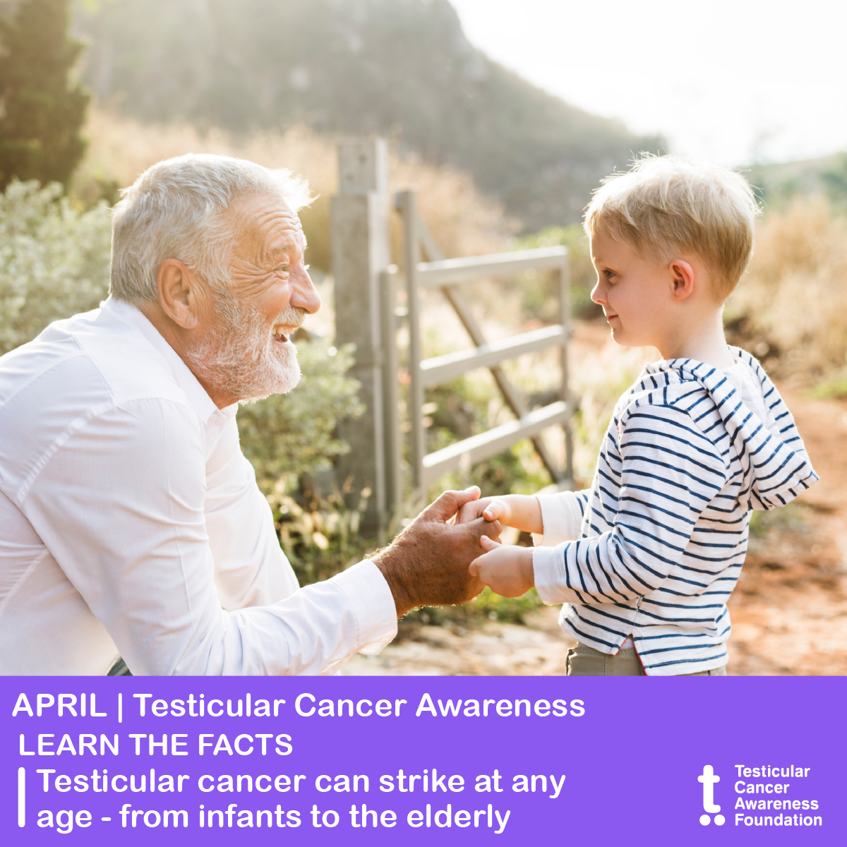 OncRef's tweet photo. Testicular cancer can strike at any age, from infancy to older adulthood.

Early detection makes a powerful difference.

Learn more with the @TestesCancer:
https://t.co/sQnC67vh3Q

#TesticularCancerAwareness #testicularcancer https://t.co/VuFGpH9XrW