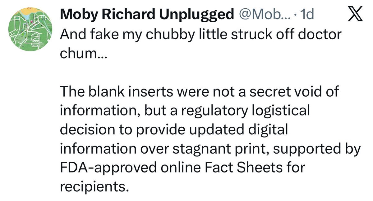 Dr Dave Cartland BMedSc MBChB Ex-MRCGP tweet media