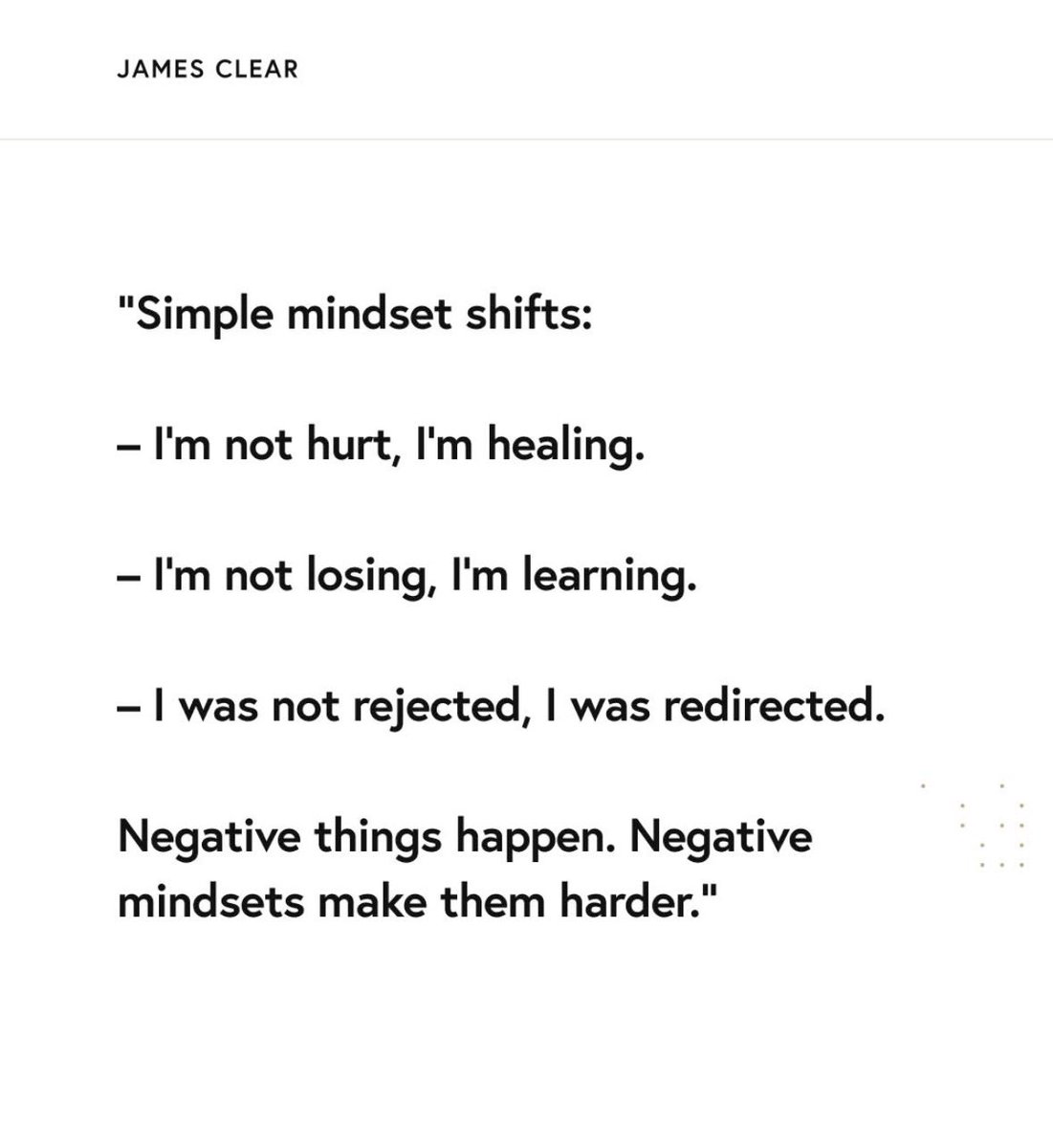 CuriousMindsHub's tweet image. Simple mindset shifts: