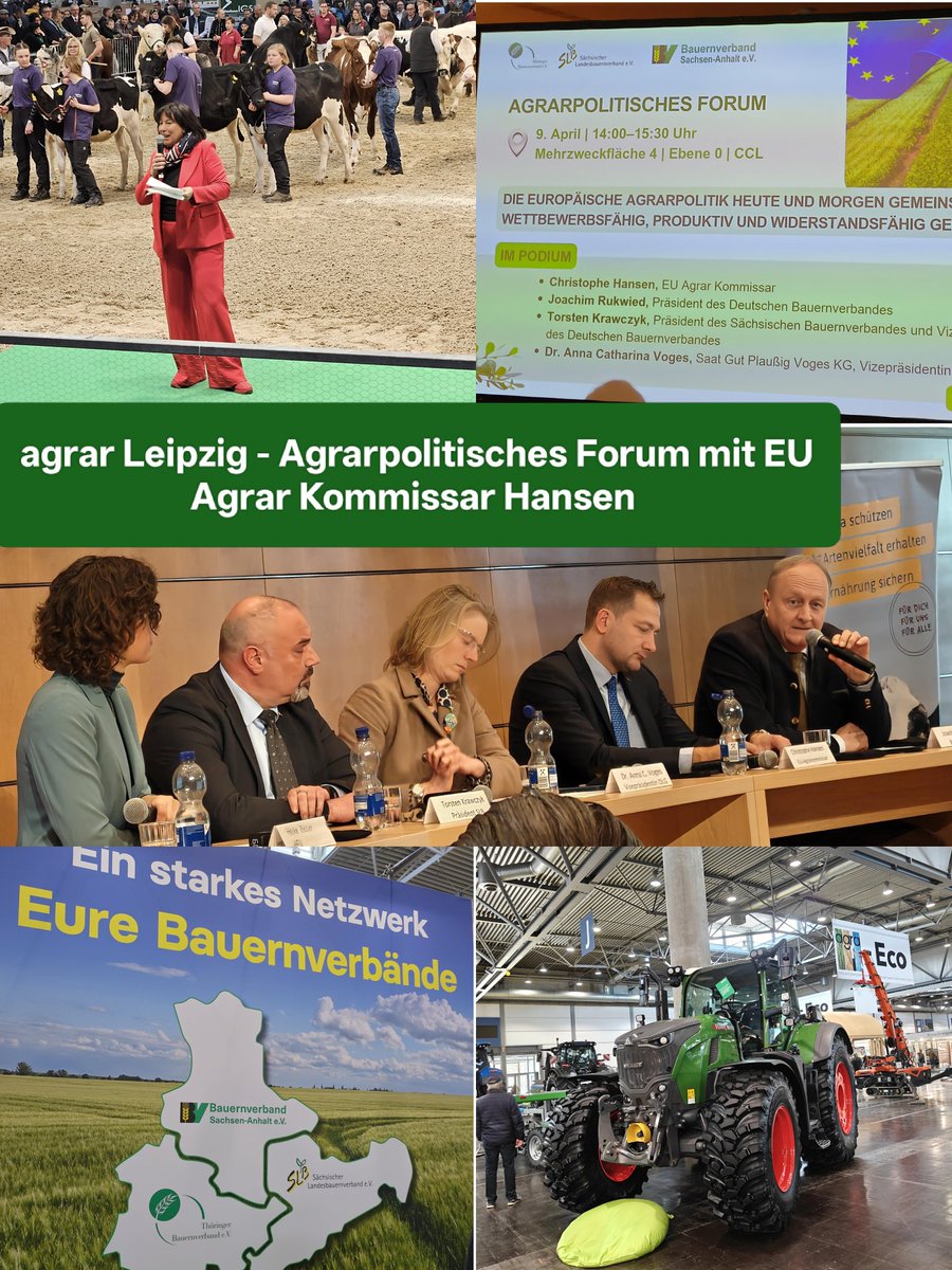 Agrar Leipzig vom 09.04- 12.04.26🌾🚜🐄🐖#bauernverbandTh #diedeutschenbauern #ländlicherraum #ernährungssicherheit #ernte #landwirtschaftsmesse #leipzig