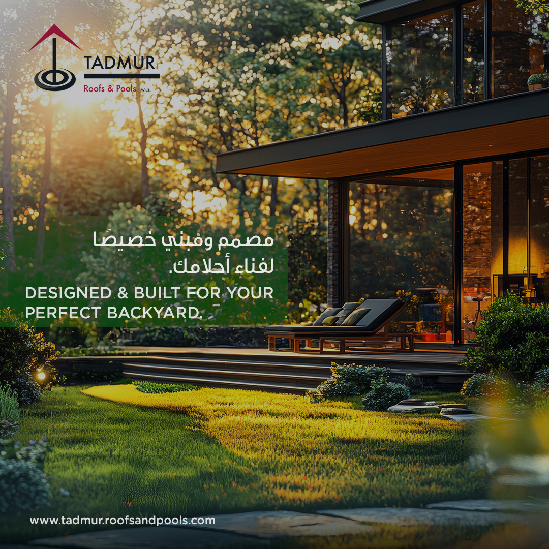 Tadmur_RandP's tweet image. رؤيتك الخارجية تتحوّل بتصميم وتنفيذ احترافي إلى مساحة معيشية راقية تجمع بين الراحة والأناقة والوظيفية.
زوروا صالة العرض الخاصة بنا في طريق سلوى أو اتصلوا على ☎️ 70025557/44664850 للمزيد من التفاصيل.

#TadmurRoofsAndPools #RoofingSolutions #PoolConstruction
#تدمر_للعوازل_والمسابح
