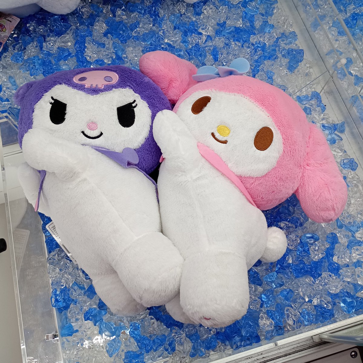 新景品情報】 #サンリオキャラクターズ マイメロディ・クロミ おやすみ