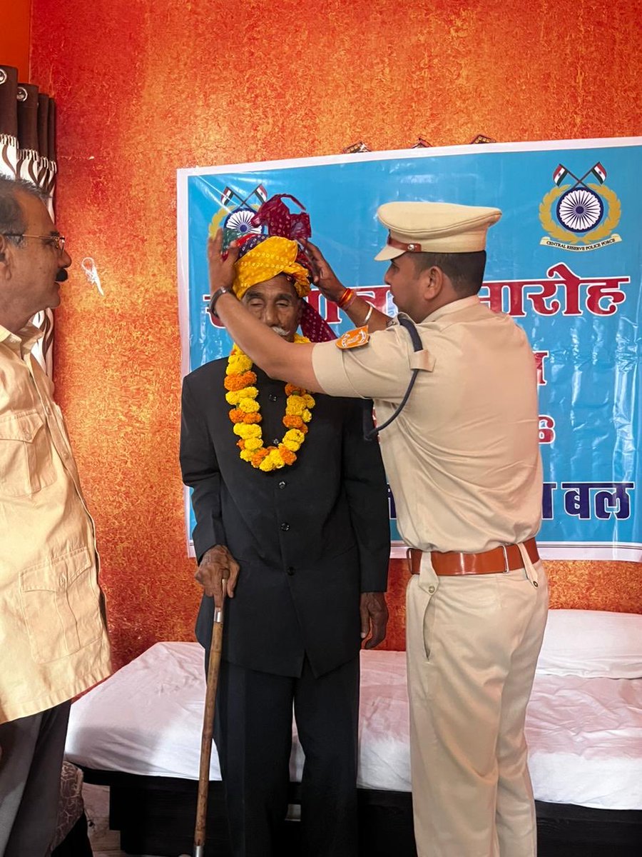 Rajasthan sector Hqrs, CRPF tweet media