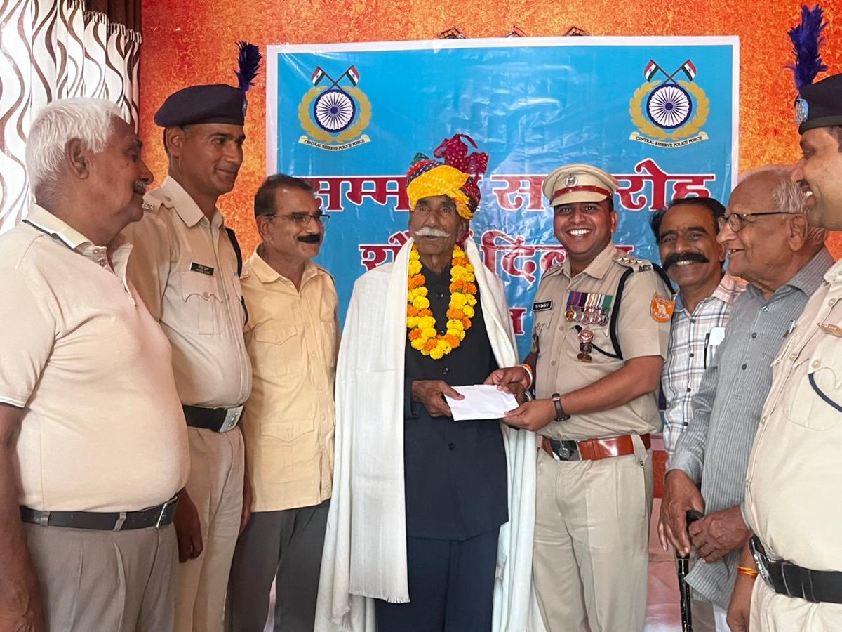 Rajasthan sector Hqrs, CRPF tweet media