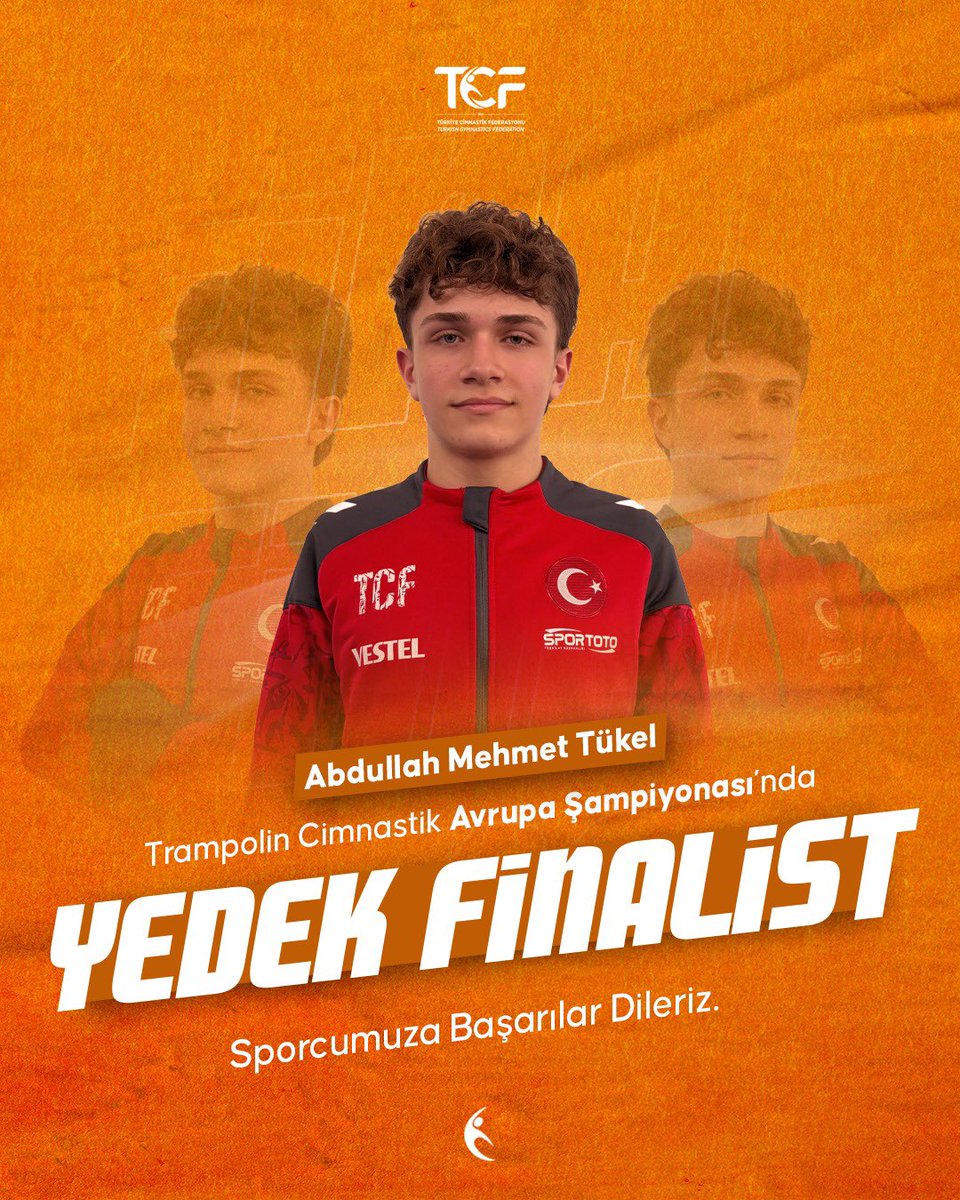 turkcimfed's tweet photo. 🇹🇷 Milli sporcumuz Abdullah Mehmet Tükel, Portekiz'de düzenlenen Trampolin Cimnastik Avrupa Şampiyonası'nın genç erkekler bireysel kategorisinde elde ettiği 91.790 puanla 25. sırada yer aldı. 

Bu puanla birinci yedek finalist olan Abdullah Mehmet, ilk 24 sıradan bir sporcunun yarışmaması halinde yarı finalde mücadele hakkı elde edecek.

Sporcumuzu tebrik ederiz.