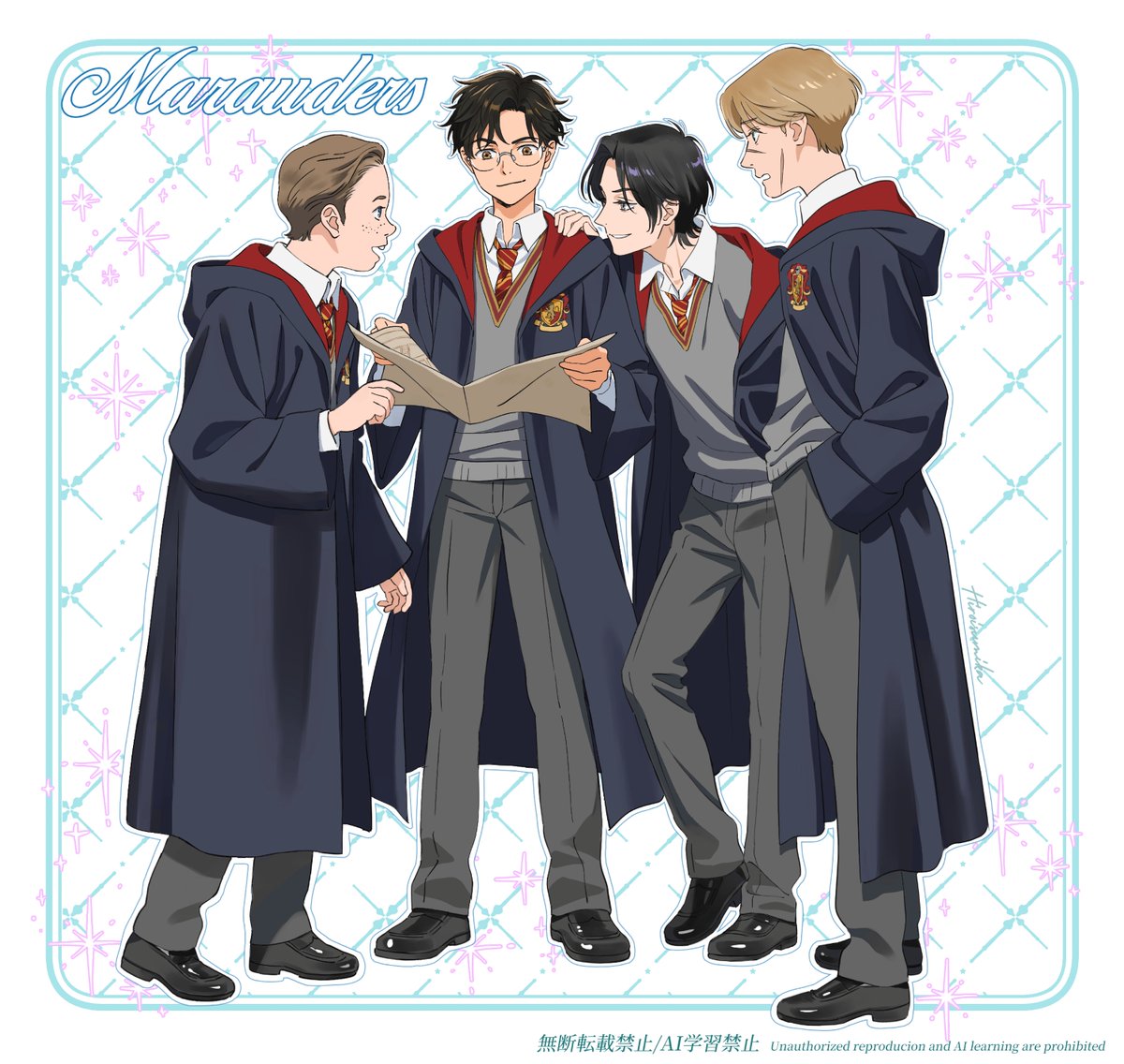マローダーズ描いたよ
#fanart