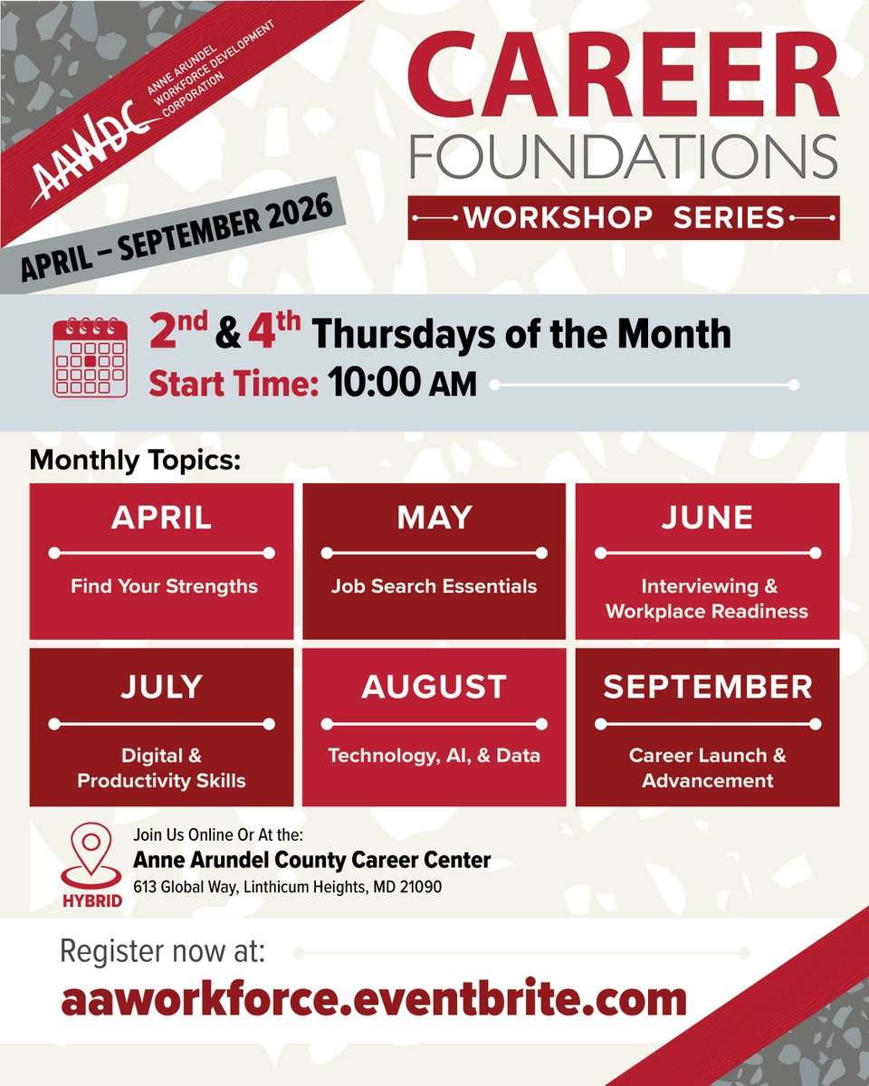 Anne Arundel Workforce Development Corporation tweet media