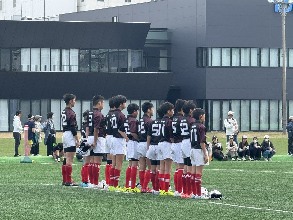 【中学部】春季大会1回戦　26/04/05
第29回兵庫県ジュニア・ラグビーフットボール大会春季大会1回戦
対RS合同I
116対0

エキシビジョンマッチで中学1年生が12人制デビュー。

対RS合同Iさん、西神戸ラグビースクールさん、伊丹ラグビースクールさんありがとうございました。