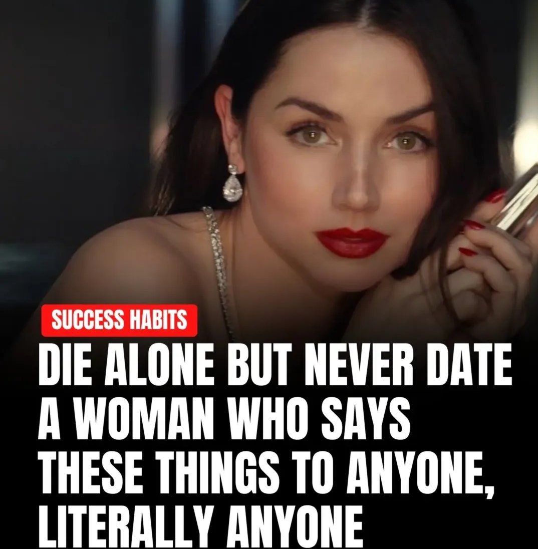 DIE ALONE BUT NEVER DATE A WOMAN WHO SAYS THESE THINGS TO ANYONE 

Here's why 🧵👇