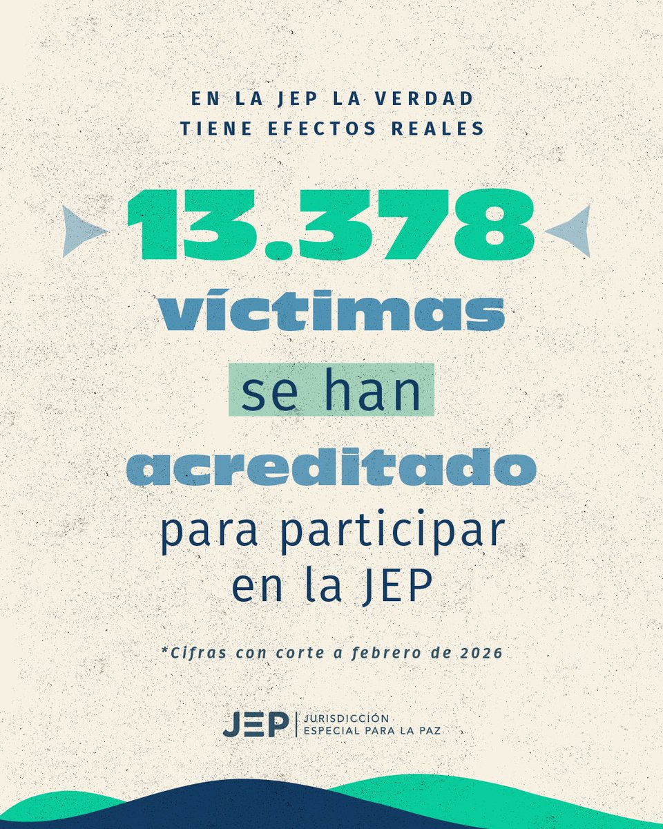 Jurisdicción Especial para la Paz tweet media