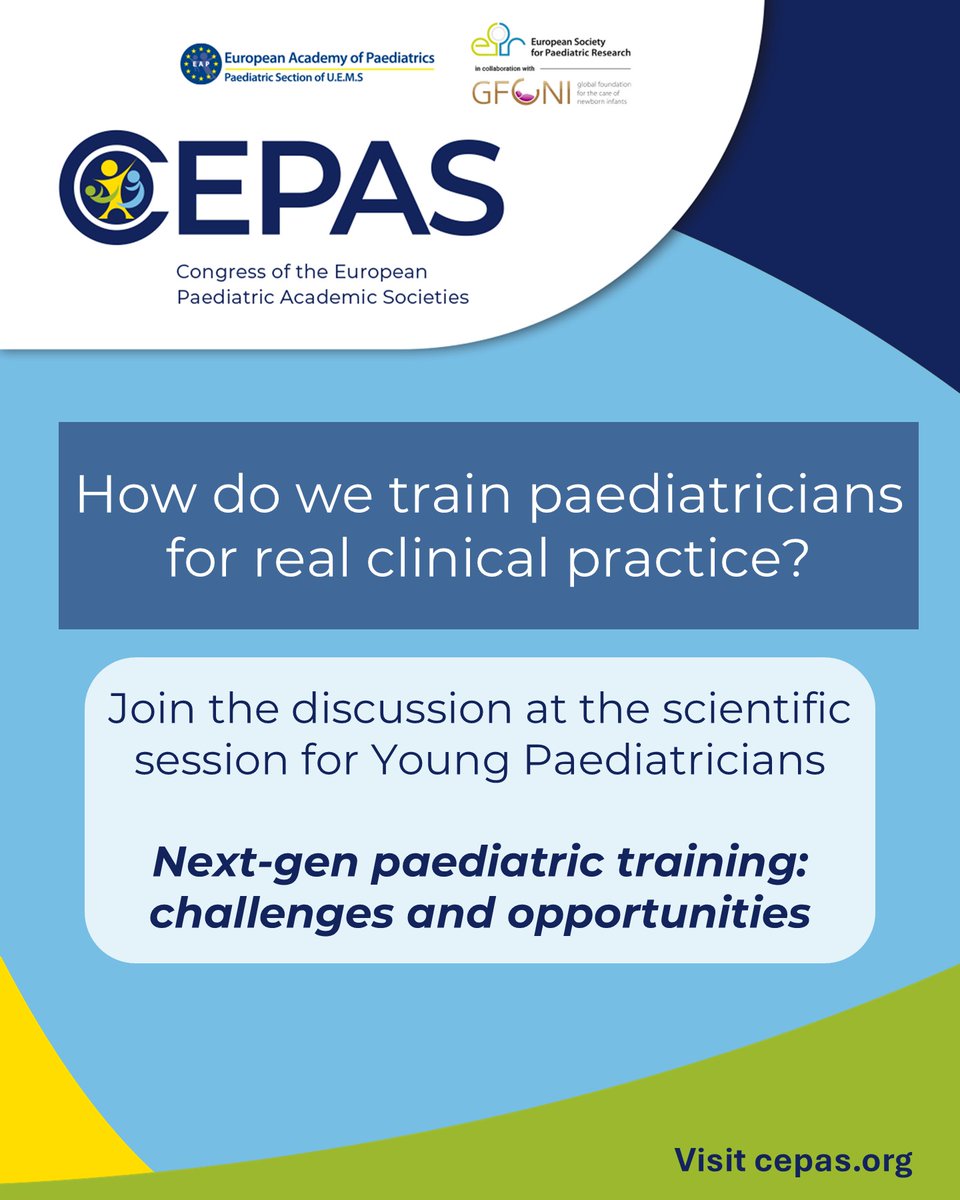 European Academy of Paediatrics (EAP) tweet media