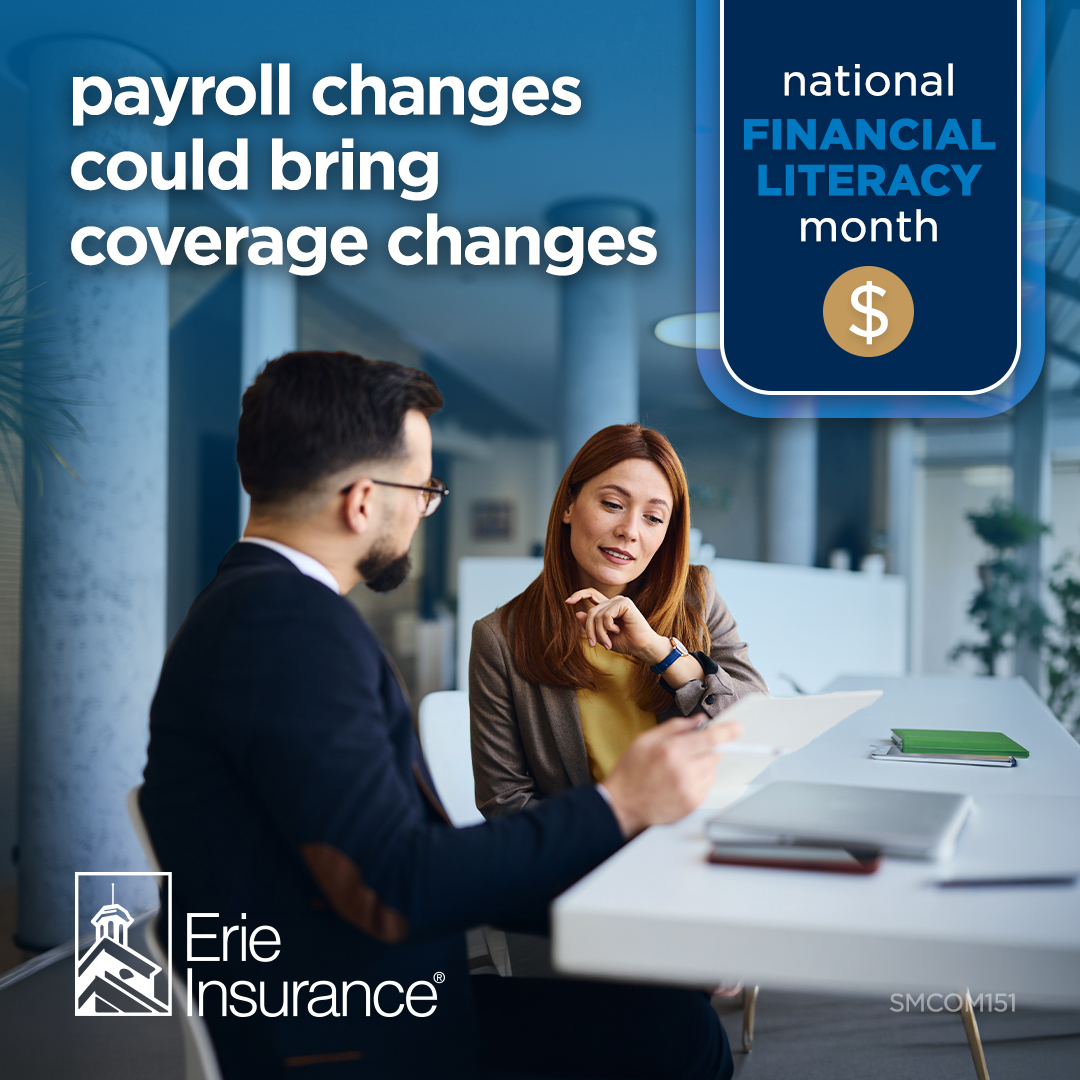 April is Financial Literacy Month. Here’s a practical business habit: When payroll changes, your coverage might need to change, too. If you’ve hired, expanded hours or added subcontractors, it’s a good time for a quick review. Let’s talk coverage... sluri.us/nlrkhnf2j