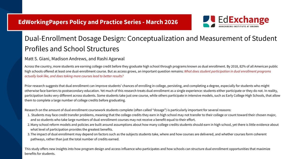 Annenberg Institute at Brown tweet media