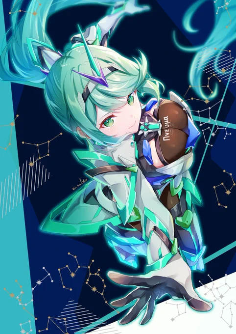 プネウマ新刊の表紙用イラスト 縦長なのでタップ推奨です