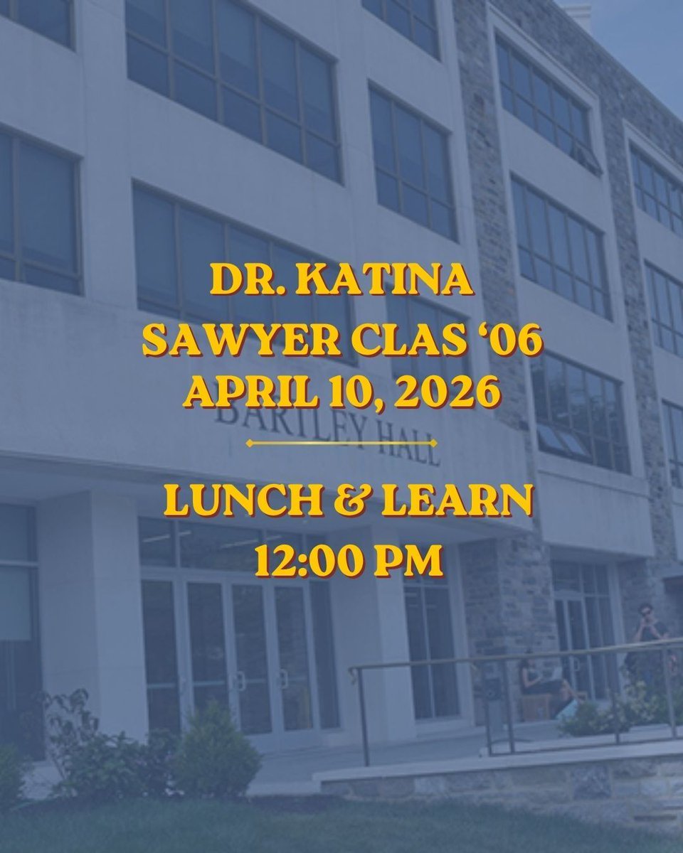 villanovahrd's tweet photo. Still time to register for two events with Dr. Katina Sawyer focused on leadership, workplace well‑being, and the future of HR.
12 PM Lunch and Learn: https://t.co/S3zIaSiCRs 
4:30 PM panel in Kelly Auditorium https://t.co/A4KtYrzzzO https://t.co/ewOro5VMM8