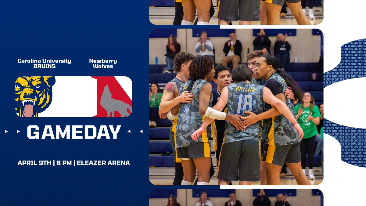 carolinaumvb's tweet photo. Regular season finale

🆚: Newberry
🕕: 6 PM
📺: @NewberrySports on YouTube
📍: Newberry College - Eleazer Arena https://t.co/6NL9e0NRKw