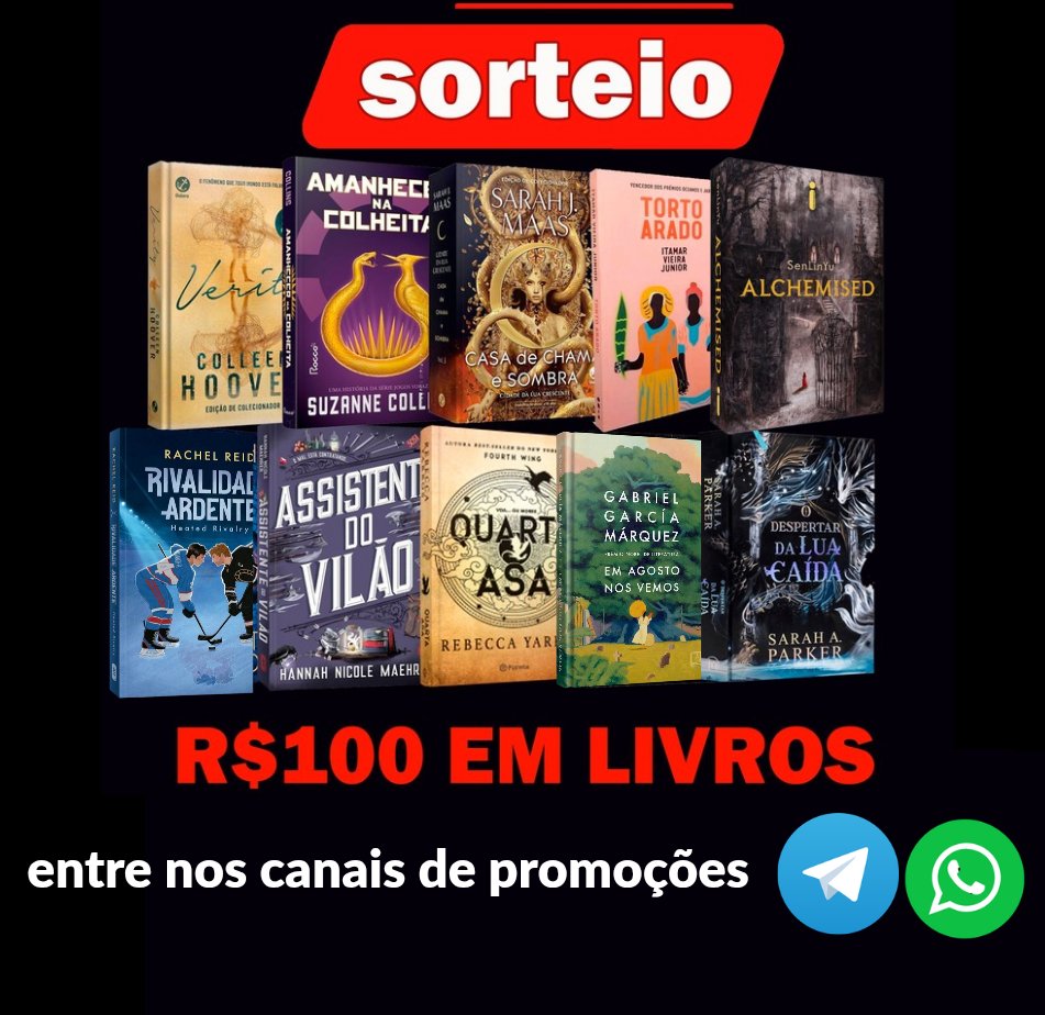 Melhores Promoções de Livros tweet media