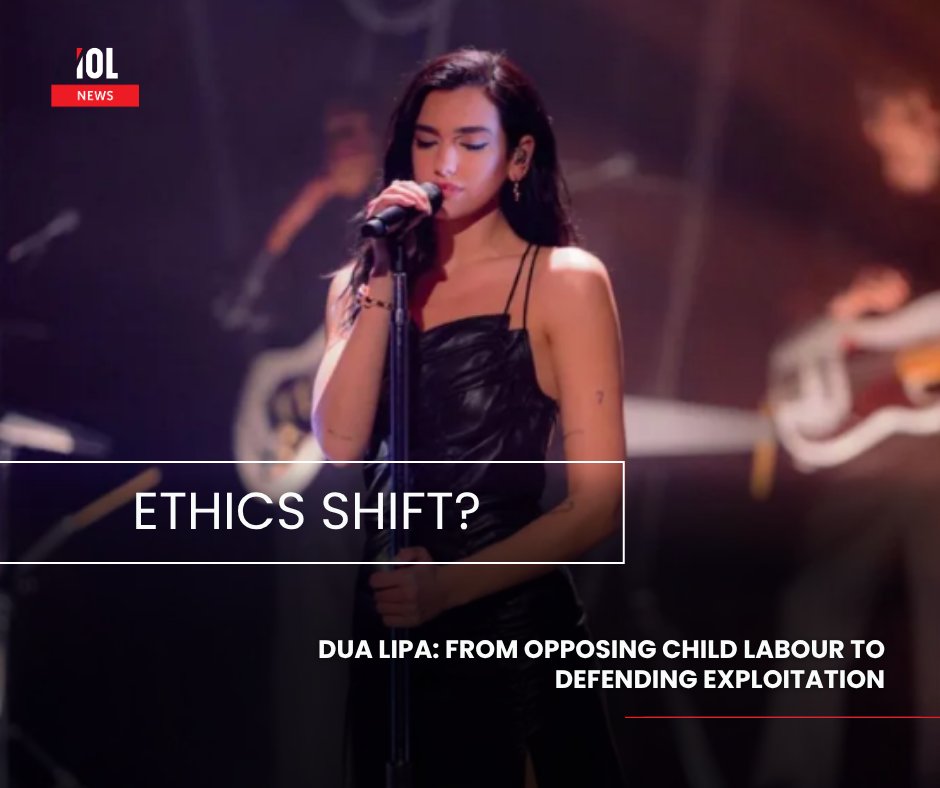 IOL's tweet image. In a bold move, Dua Lipa confronted Apple CEO Tim Cook about child labour in tech. Yet, as she becomes a Nespresso ambassador, questions arise: Did she challenge Nestlé on the same grounds? writes Fernando Morales-de la Cruz.
#DuaLipa #child #labour #exploitation #Apple