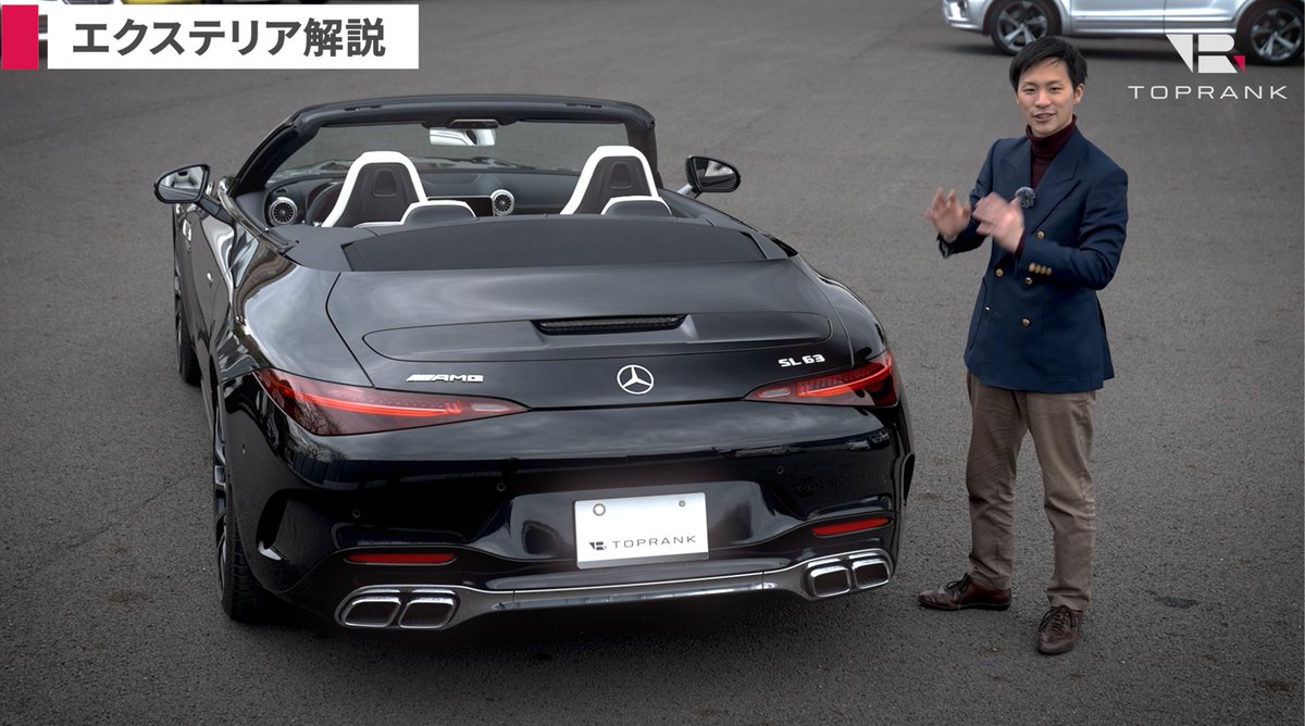 Daisuke_lvlori's tweet image. 現行型AMG SL63の試乗インプレッション動画が公開！
先代モデルから4シーター化されて軟派になったか…と思いきやその逆でバチバチにスポーツ性能を進化させてきた現行型。
獰猛なスペックと優雅な雰囲気が同居する不思議な1台でした！

ご視聴はこちら👇
youtu.be/t69Aklpo_BI

#TOPRANK