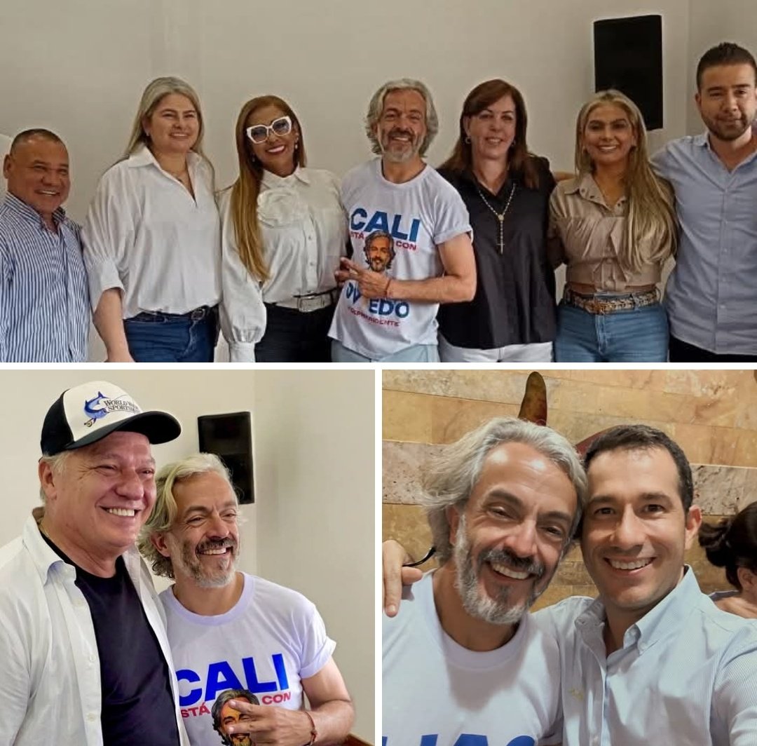 CaliSosVos's tweet image. Políticos del partido de la U en el Valle, partido Liberal y exfuncionarios de la Alcaldía de #Cali como Juan Reyes Kury y Gobernación del Valle como Juan Martín Bravo, ahora hacen campaña con el Centro Democrático.

En la candidatura de Paloma Valencia y Oviedo.

#CaliSosVos