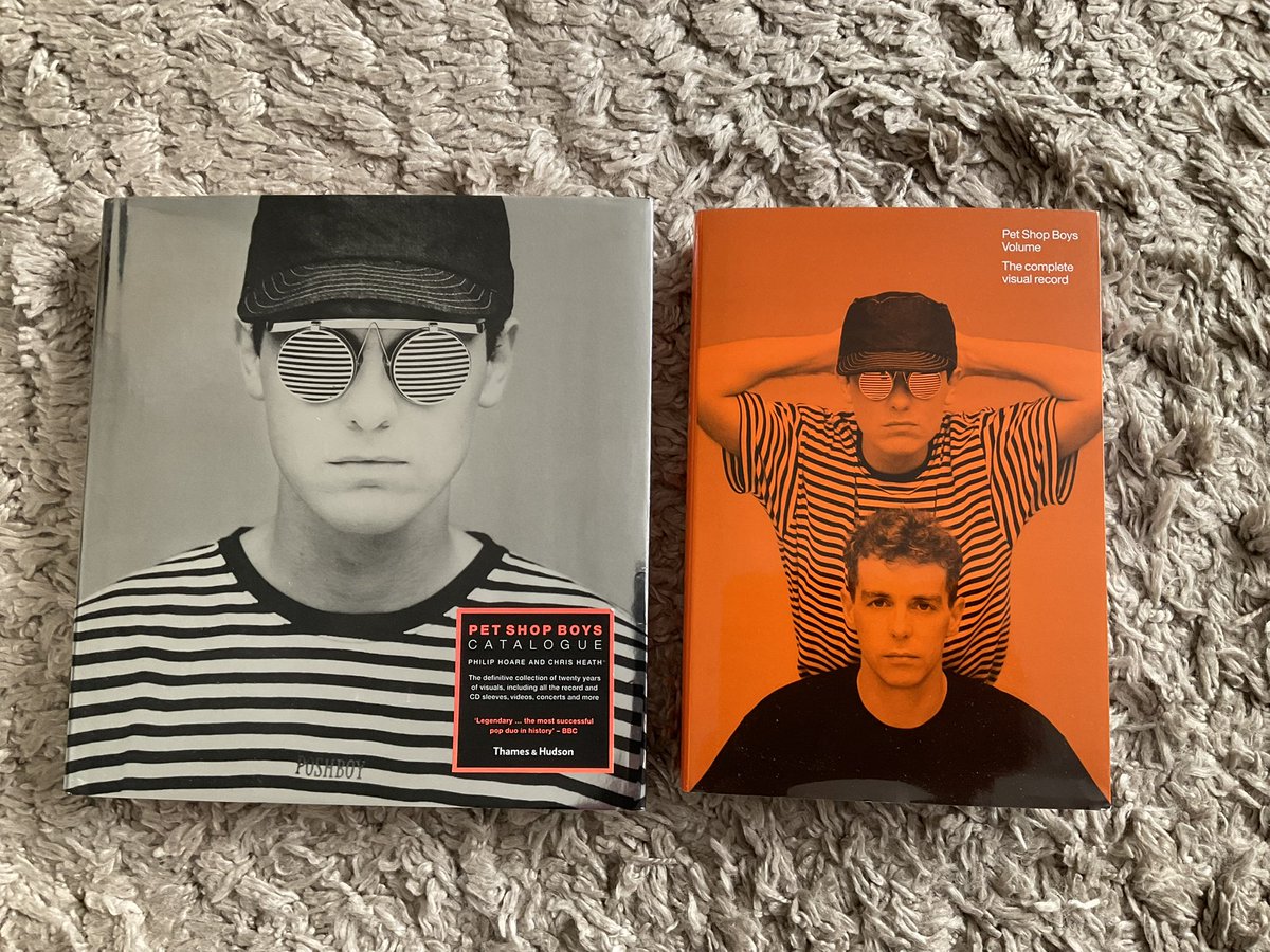 jef722's tweet photo. The new Volume book from @petshopboys is as expected a superbly produced visual record. https://t.co/q3D9x90CRj