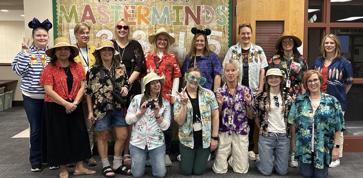 ShakopeeSchools's tweet photo. #ShakopeeSchools is starting the week with a #throwback to Underground Staff Spirit Week at Sun Path Elementary! Which look was your favorite? 👇 #MondayVibes #saberpride #StaffStyle https://t.co/qBMhAsjrNy