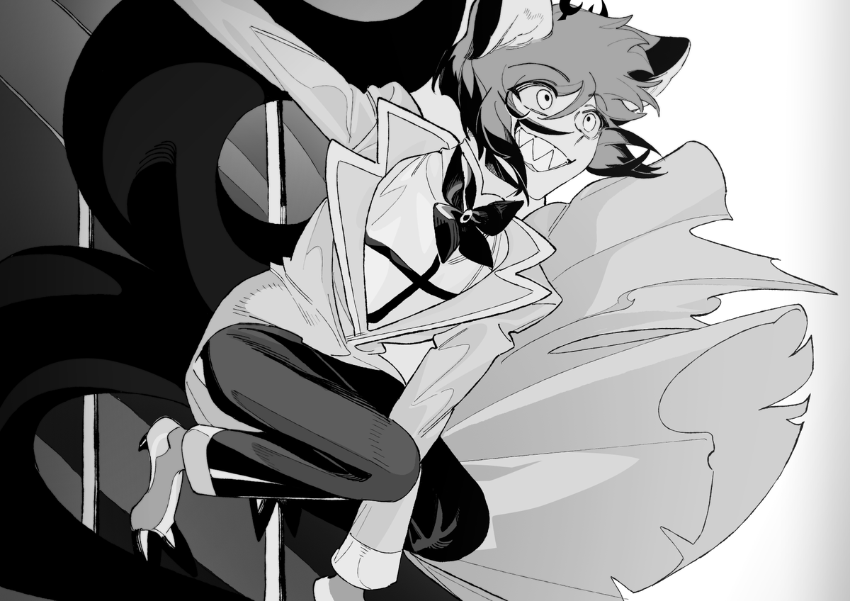 i_with_HVBnHZH's tweet image. #HazbinHotelAlastor